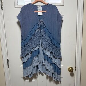 Oli & Hali Dusty Blue Garment